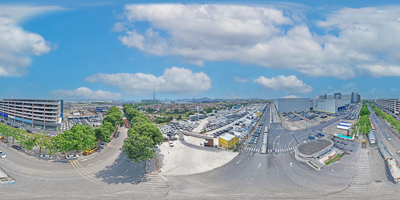 Aerial panorama