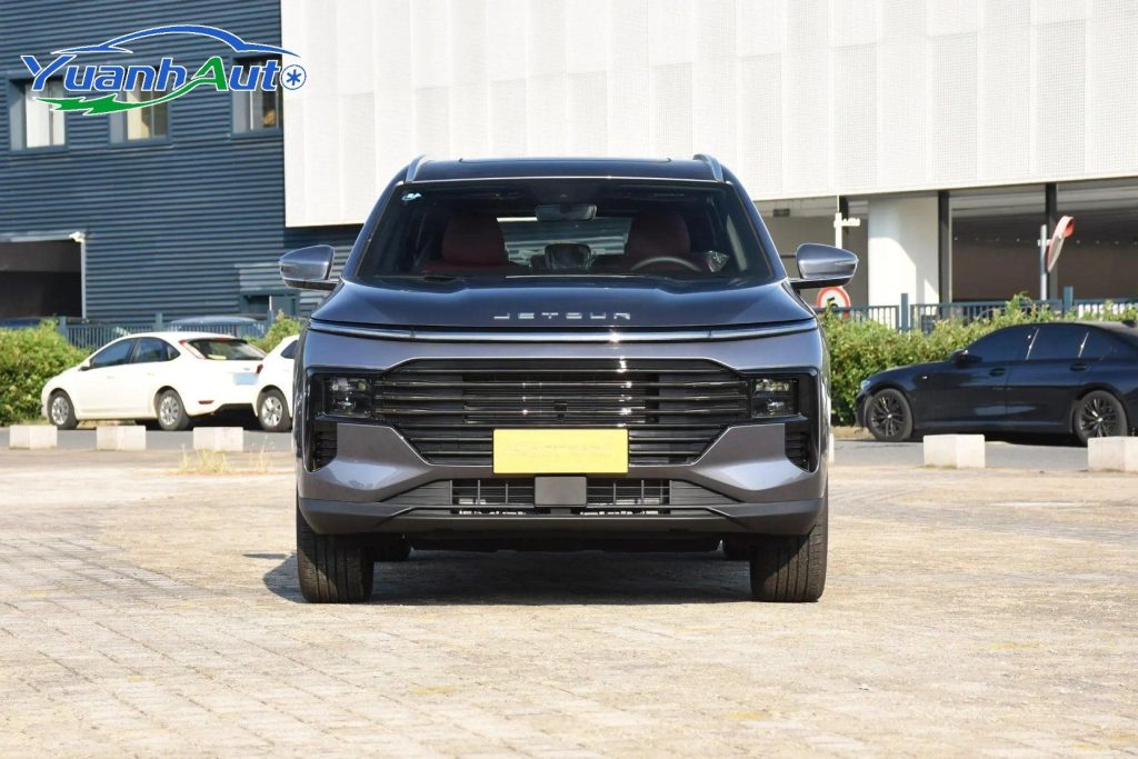 A Jetour X70 Plus SUV, side profile view