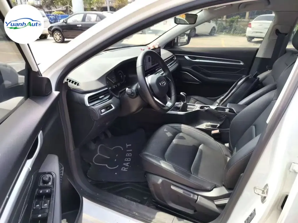 Used 2023 Geely Emgrand 1.5 Champion Edition 1.5L White — export photo, Yuanh Auto