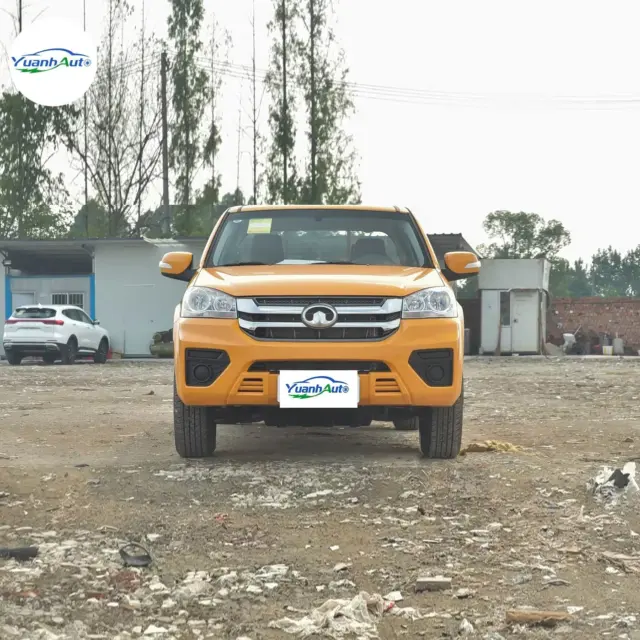 Used 2025 Great Wall Wingle 5 Pickup 2.4L Yellow — export photo, Yuanh Auto