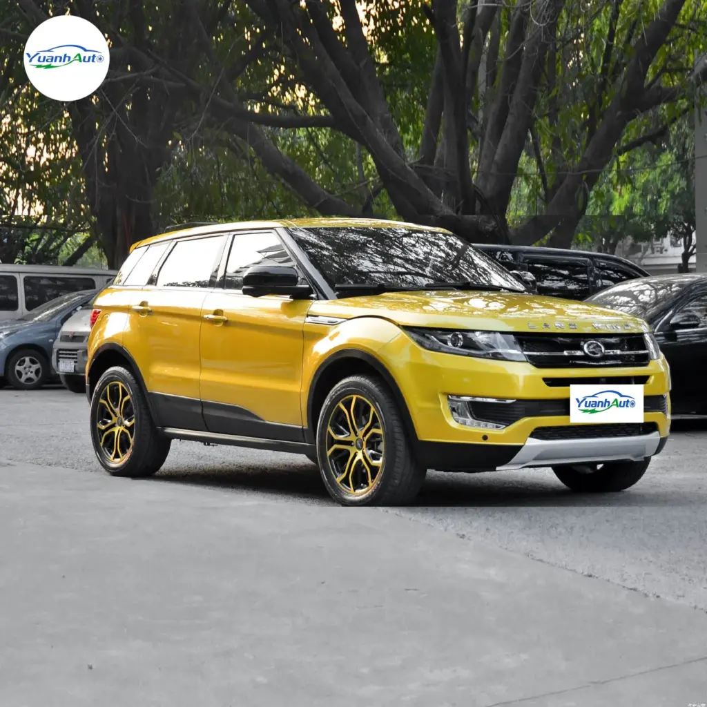 Used 2015 Landwind X7 2.0T Turbo 2.0L Yellow — export photo, Yuanh Auto