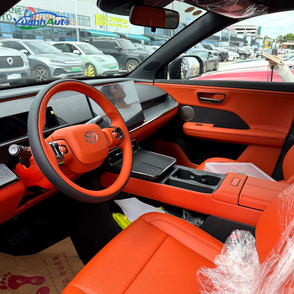 New 2026 Toyota BZ3X — export photo, Yuanh Auto
