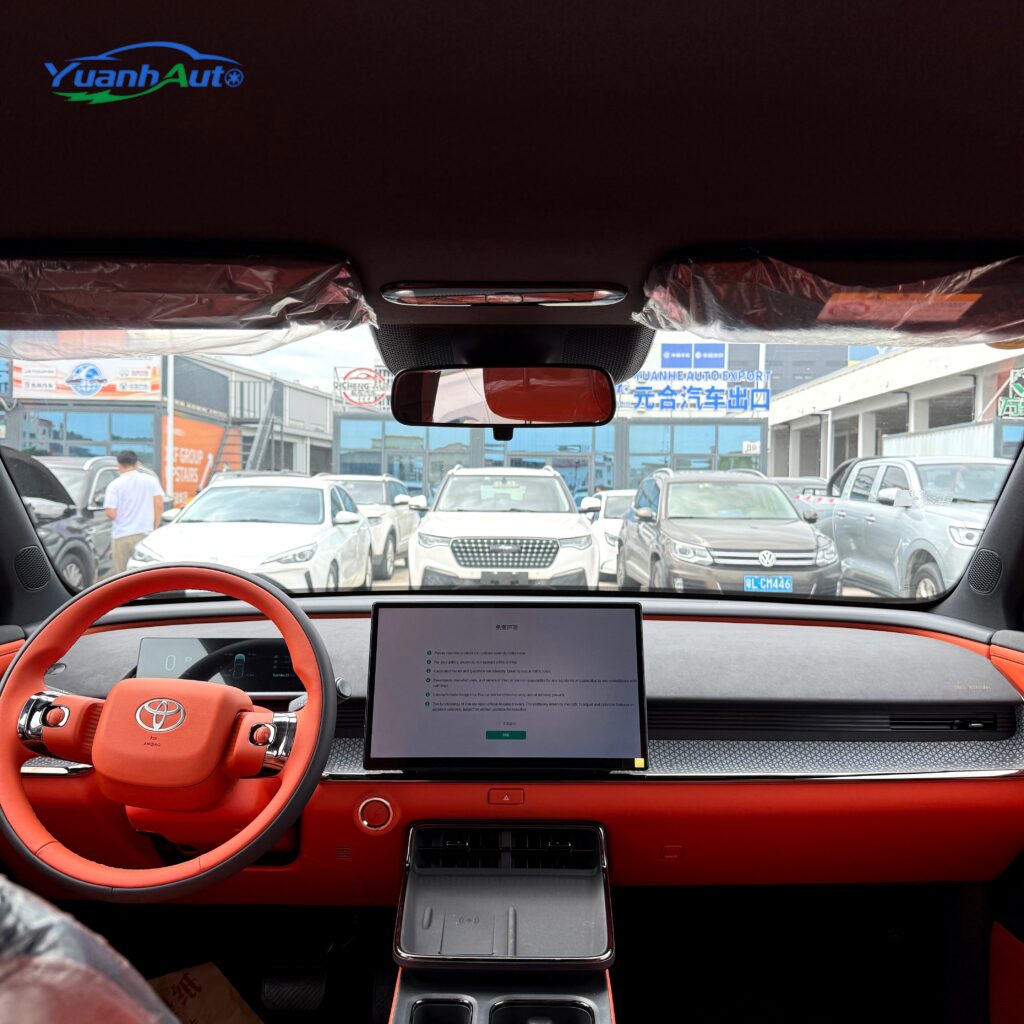 New 2026 Toyota BZ3X — export photo, Yuanh Auto