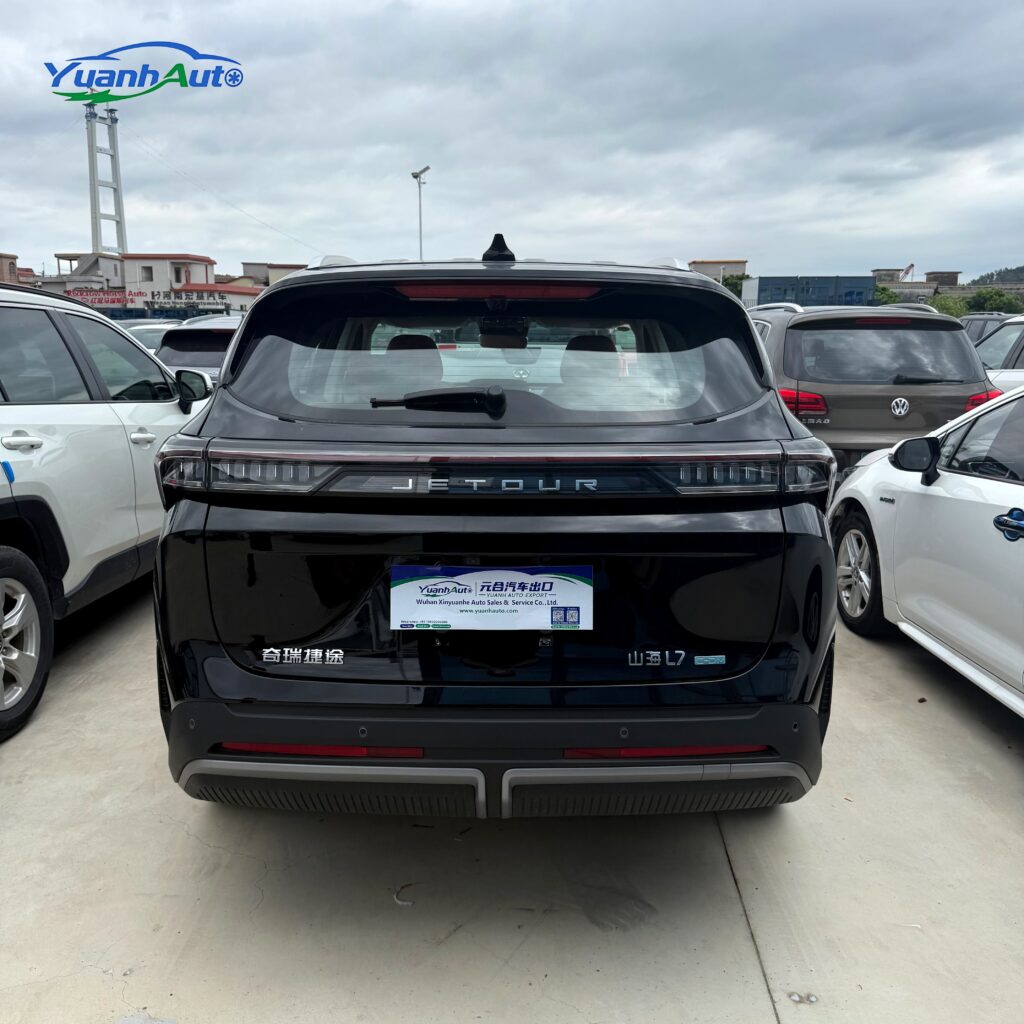 New 2025 Jetour Black — export photo, Yuanh Auto
