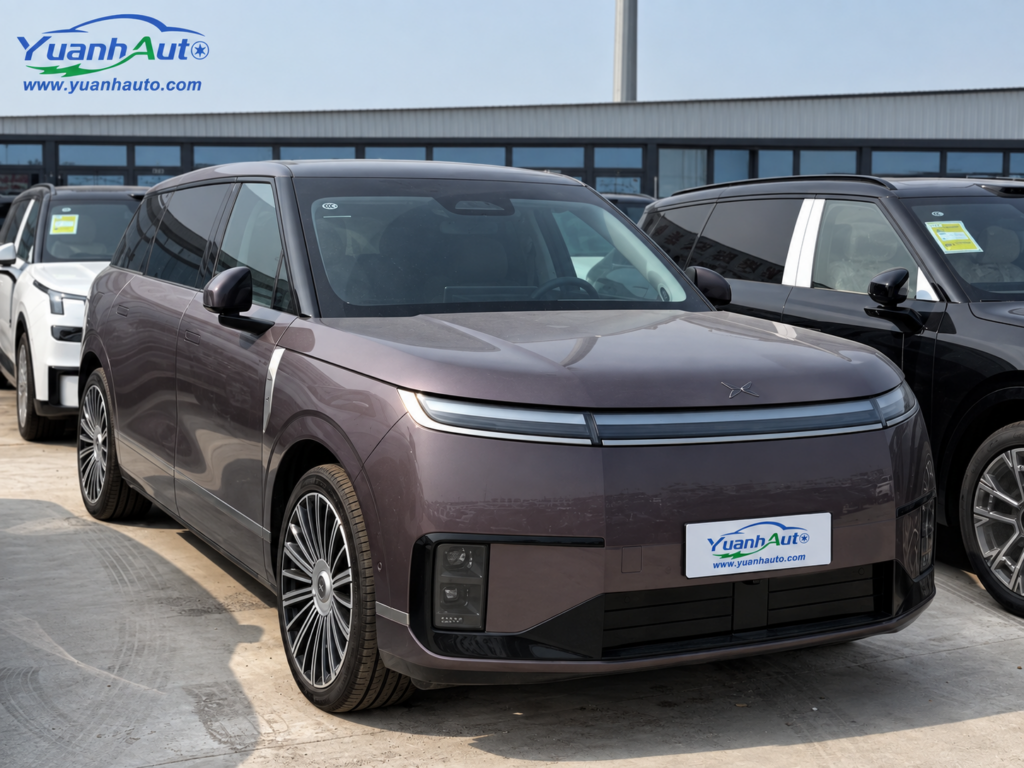 XPeng X9 - Purple — export photo, Yuanh Auto