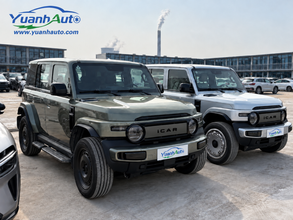 iCAR V23 — export photo, Yuanh Auto