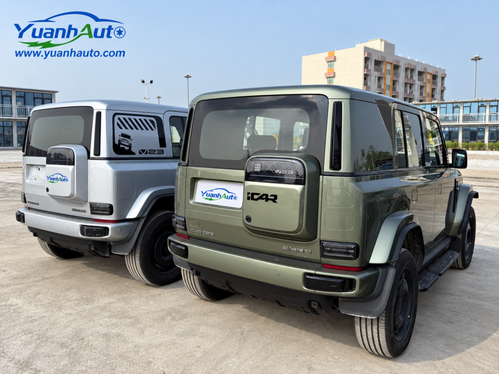 iCAR V23 — export photo, Yuanh Auto