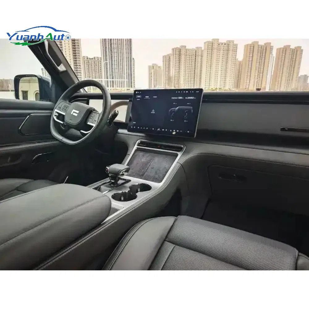 2023 7 Seat Rox Adamas Used Car Range-Extended Stock Car for Export Hybrid Second Hand SUV Car vehicle photo 5