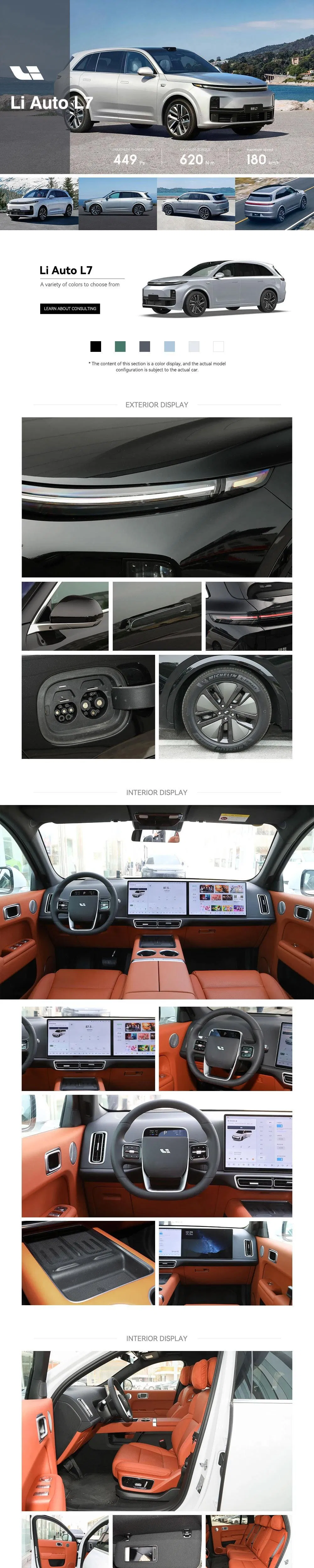 2025 Li Auto L7 Hybrid SUV — source image 8