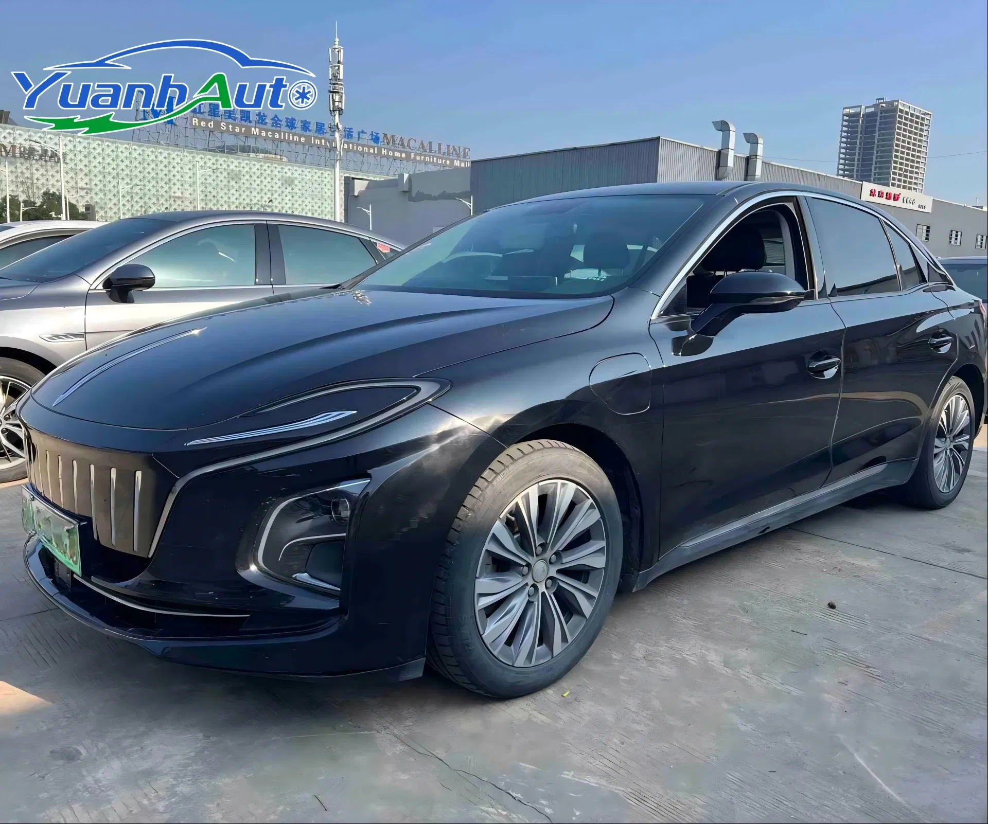 Hongqi E-Qm5 2021 Model Online Charging Didi Version 5 Seats Car