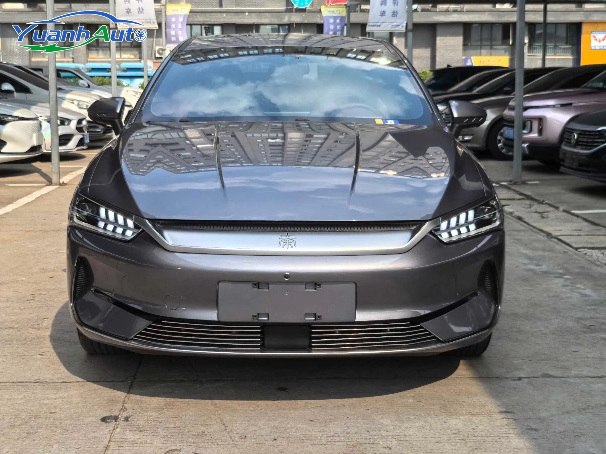Coche eléctrico Byd Qin Plus de 2023, usado, con autonomía de 510 km y nueva energía.