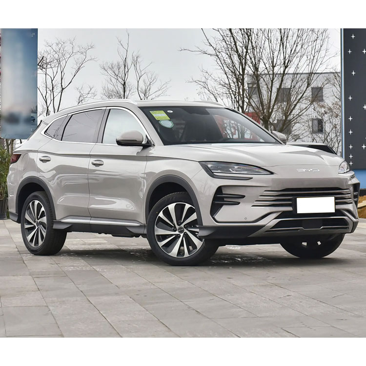 Nuevo SUV compacto 2024 BYD Song Plus DM-i AWD, SUV eléctrico BYD, coche híbrido económico