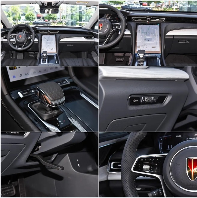2025 Hongqi H5 2.0t Automatic Zhilian Flag Open Version 4 Door 5 Seat Sedan Large Space Long Endurance Fuel Vehicle