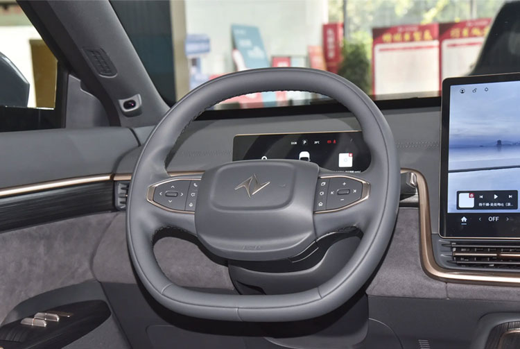 Nuevo coche Dongfeng Yipai E008 SUV eléctrico automático con tracción integral, versión máxima E Pai 008 636Max, SUV grande eléctrico.