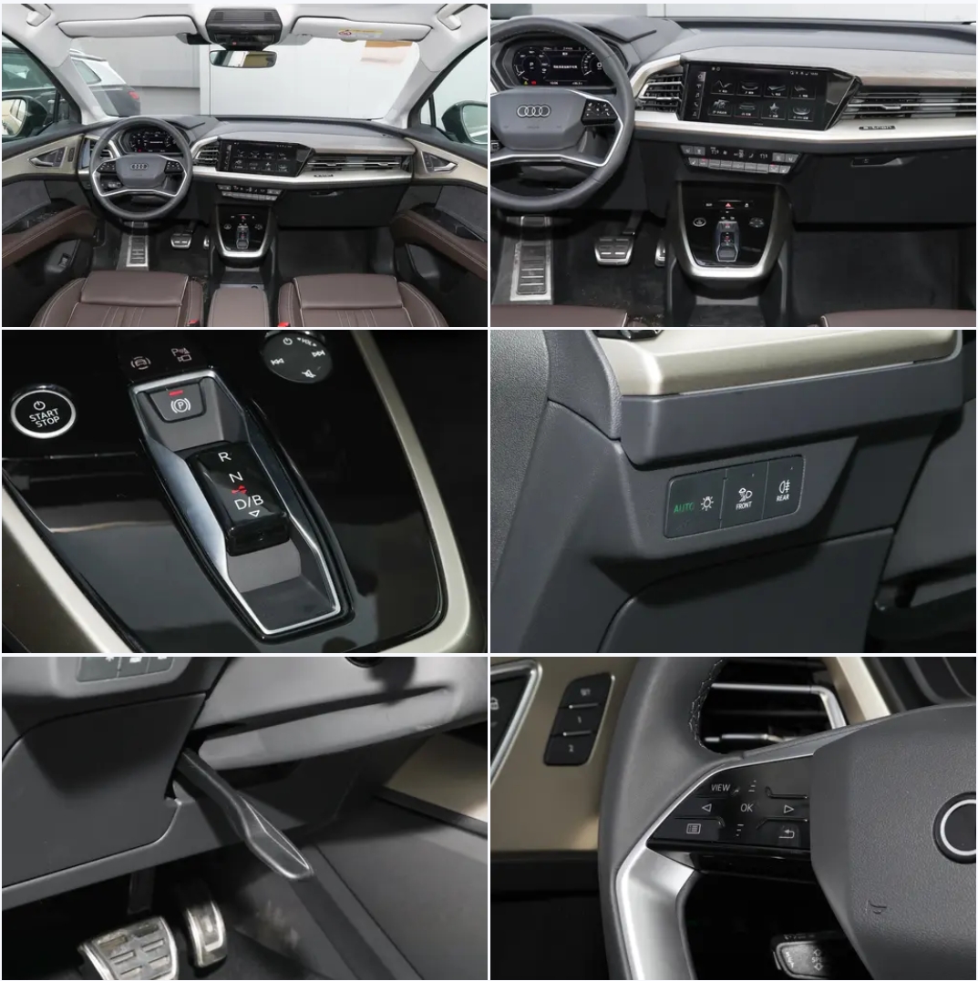 2024 2025 New Car Au Di Q5 E-tron Second Hand 6/7-Seat Medium Large SUV 204hp 306hp Range 550km Electric New Energy Vehicle