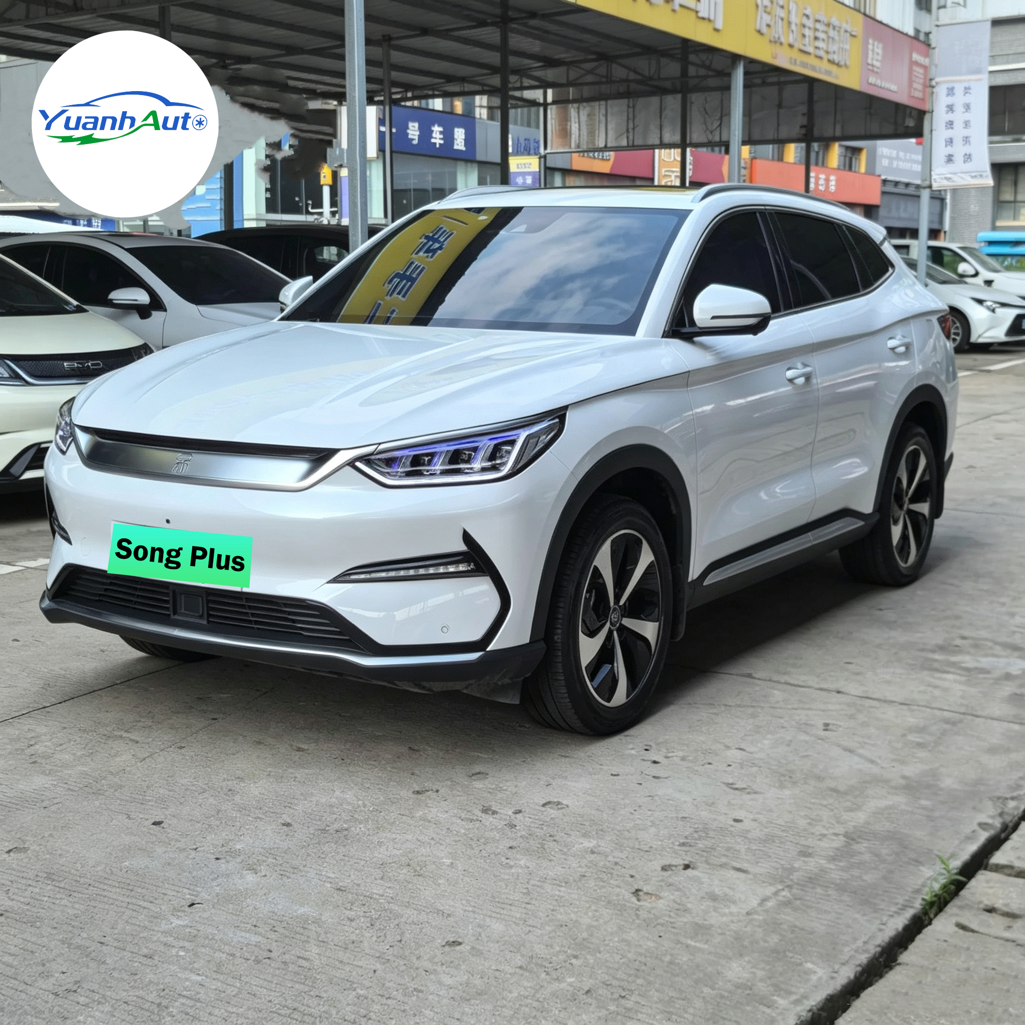 Used Byd Song Plus Electric SUV Long Range Electric EV Car New Energy Vehicle
