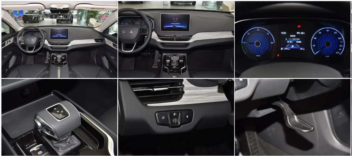 2025 Hongqi E-QM5 620km Range New Energy Electric Sedan Private Four-Wheeler Red Flag Car for Adults Hybrid EV Motor
