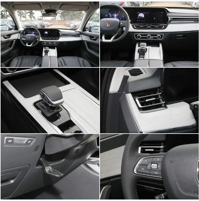 Hongqi HS5 Medium SUV Gasoline Suv 2.0T 252Hp L4 8-speed AMT Fuel tank 64L Large Space Family Suv