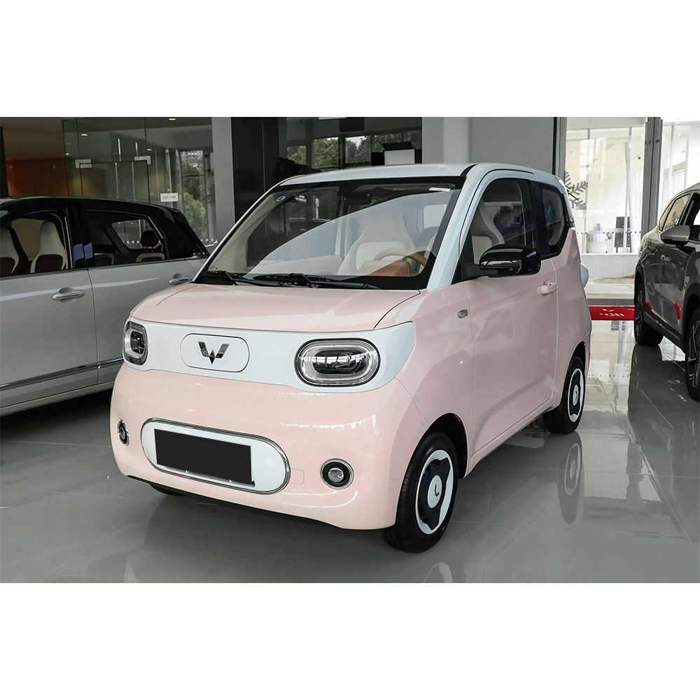 2024 2025 Nuevos coches Wuling Hongguang Mini Ev de largo alcance Batería de litio Vehículo inteligente Macaron Coche eléctrico de nueva energía