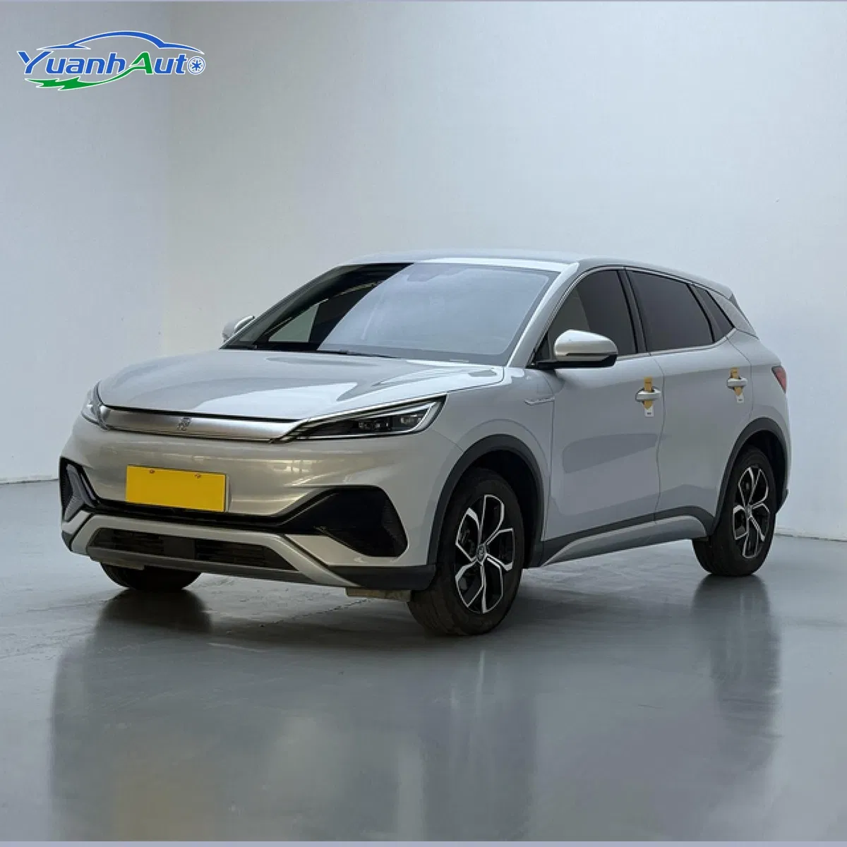 Vehículo eléctrico Byd Yuan Plus usado de 2024, 510 km, coche de nueva energía.