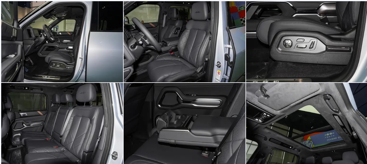 New Leopard 8 2025 2.0T High-end Version 7 Seats Brand New Car From China 4 Wheel Electric Vehicle