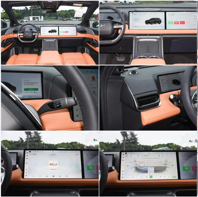 Hot Selling Xpeng G9 Electric Vehicle New Energy Car 4WD 313HP Fast Speed 200km/H Ranqe 702km Hybrid MPV Sedan