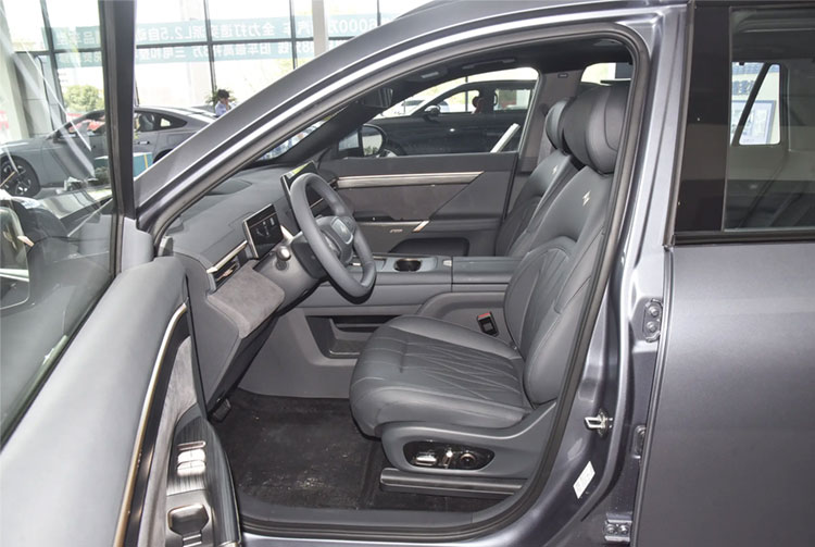 Nuevo coche Dongfeng Yipai E008 SUV eléctrico automático con tracción integral, versión máxima E Pai 008 636Max, SUV grande eléctrico.
