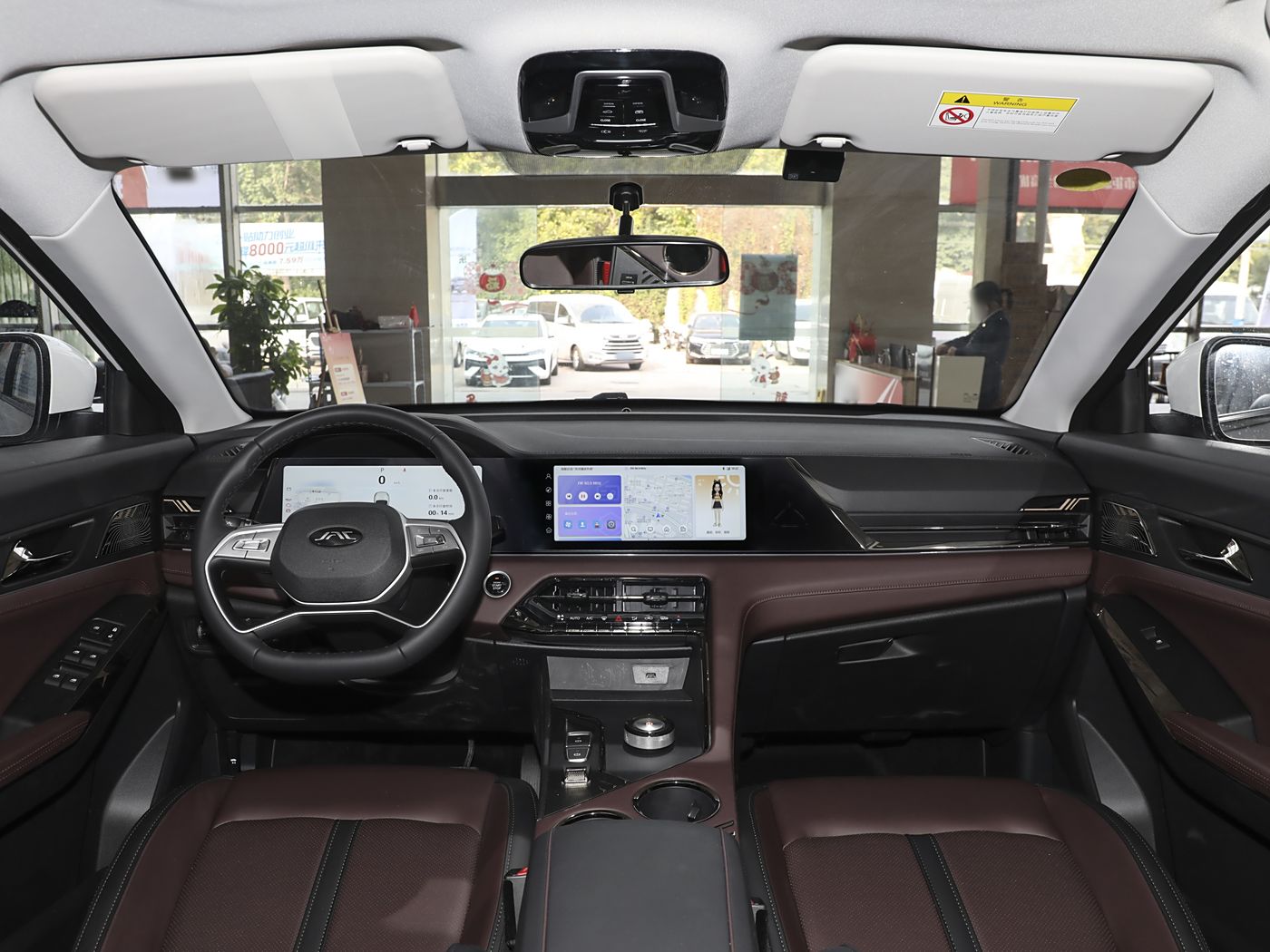 2024 New Car China JAC JIANGHUAI X8E New 5-7 Seat 1.5 TGDI GAS SUV with Panoramic Sunroof AWD Leather Seats Automatic FWD ACC