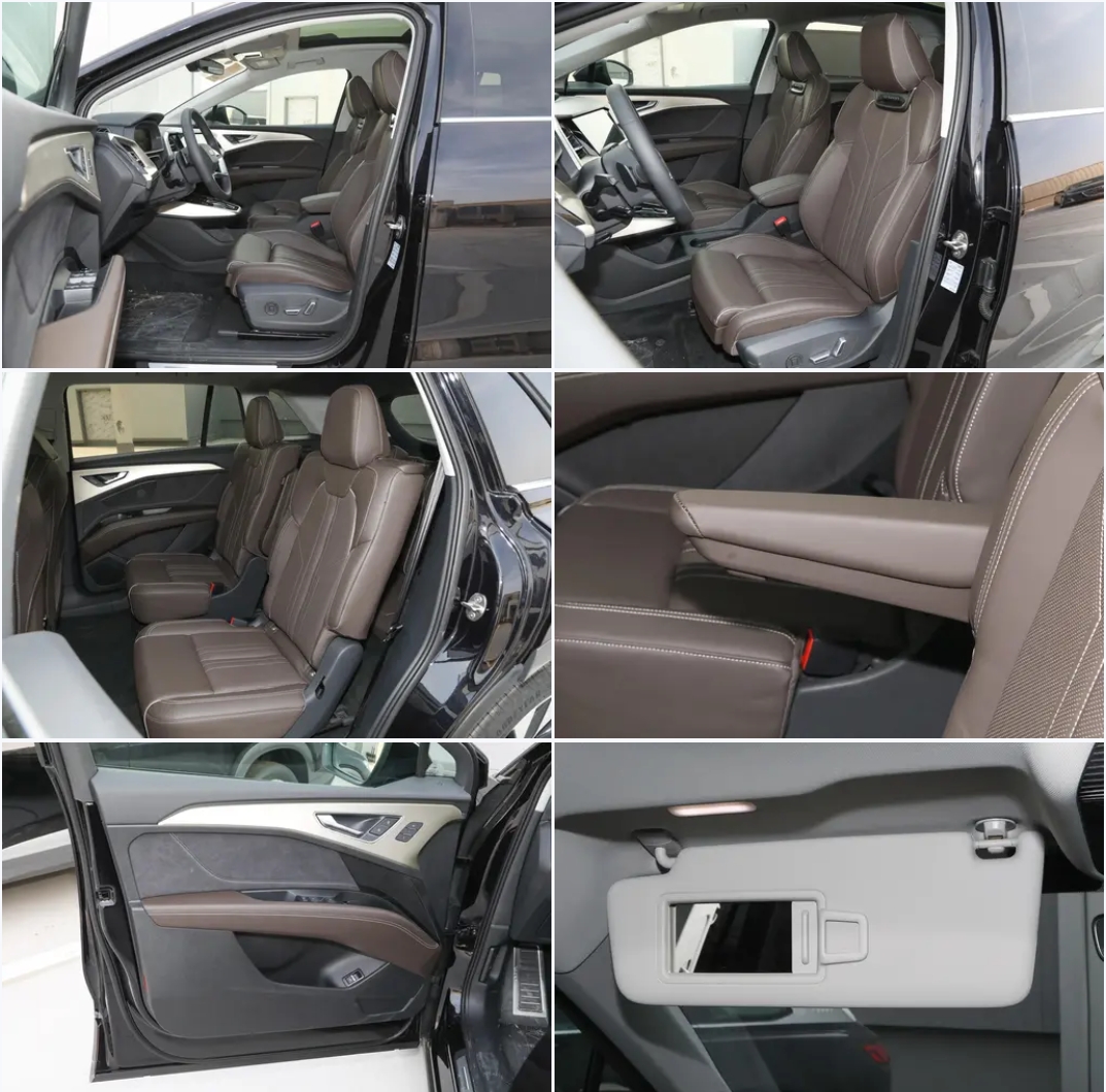 2024 2025 New Car Au Di Q5 E-tron Second Hand 6/7-Seat Medium Large SUV 204hp 306hp Range 550km Electric New Energy Vehicle