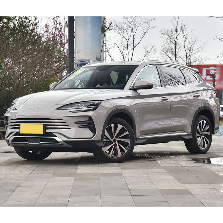 Nuevo SUV compacto 2024 BYD Song Plus DM-i AWD, SUV eléctrico BYD, coche híbrido económico