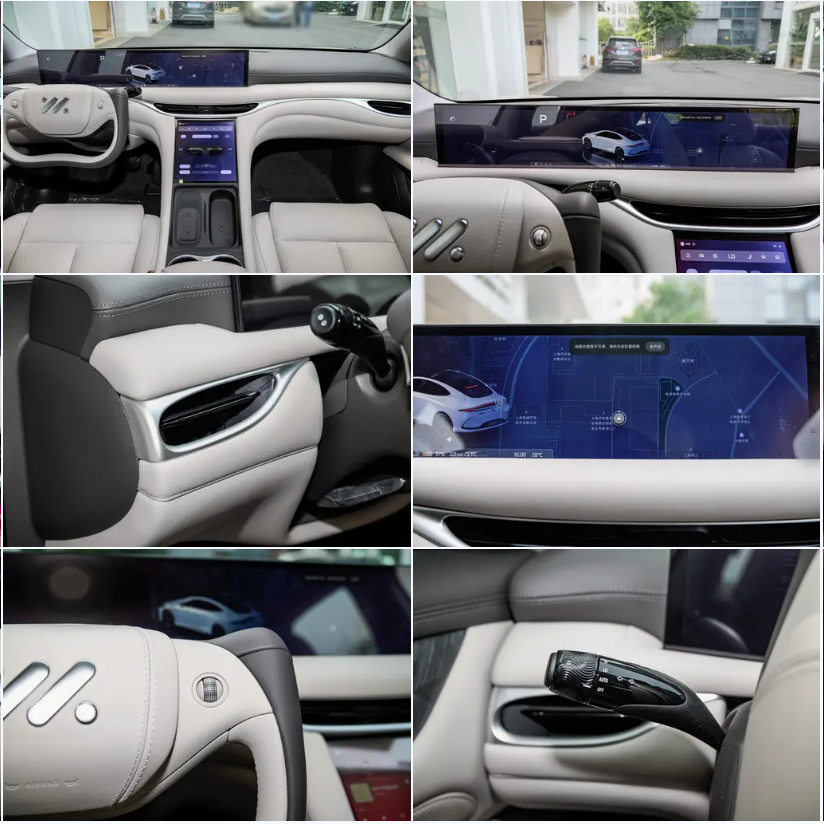 2025 Im L6 Ev Car Luxury 5 Seat Sedan High Quality 850km Range Electric Car Fast Charging New Energy Vehicle Zhiji L6 Sports Car