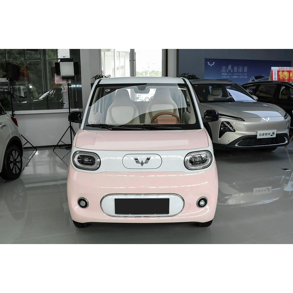 2024 2025 Nuevos coches Wuling Hongguang Mini Ev de largo alcance Batería de litio Vehículo inteligente Macaron Coche eléctrico de nueva energía