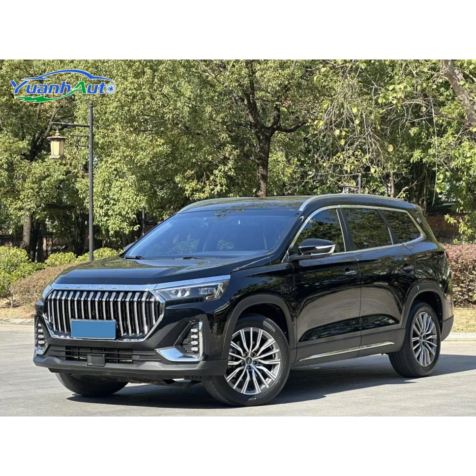 High Performance Pre-owned 2024 Jetour X90 Plus 1.6T Four Cylinder Panoramic Sunroof 7DCT Automatic Gearbox Large Family Used SUV For Export
