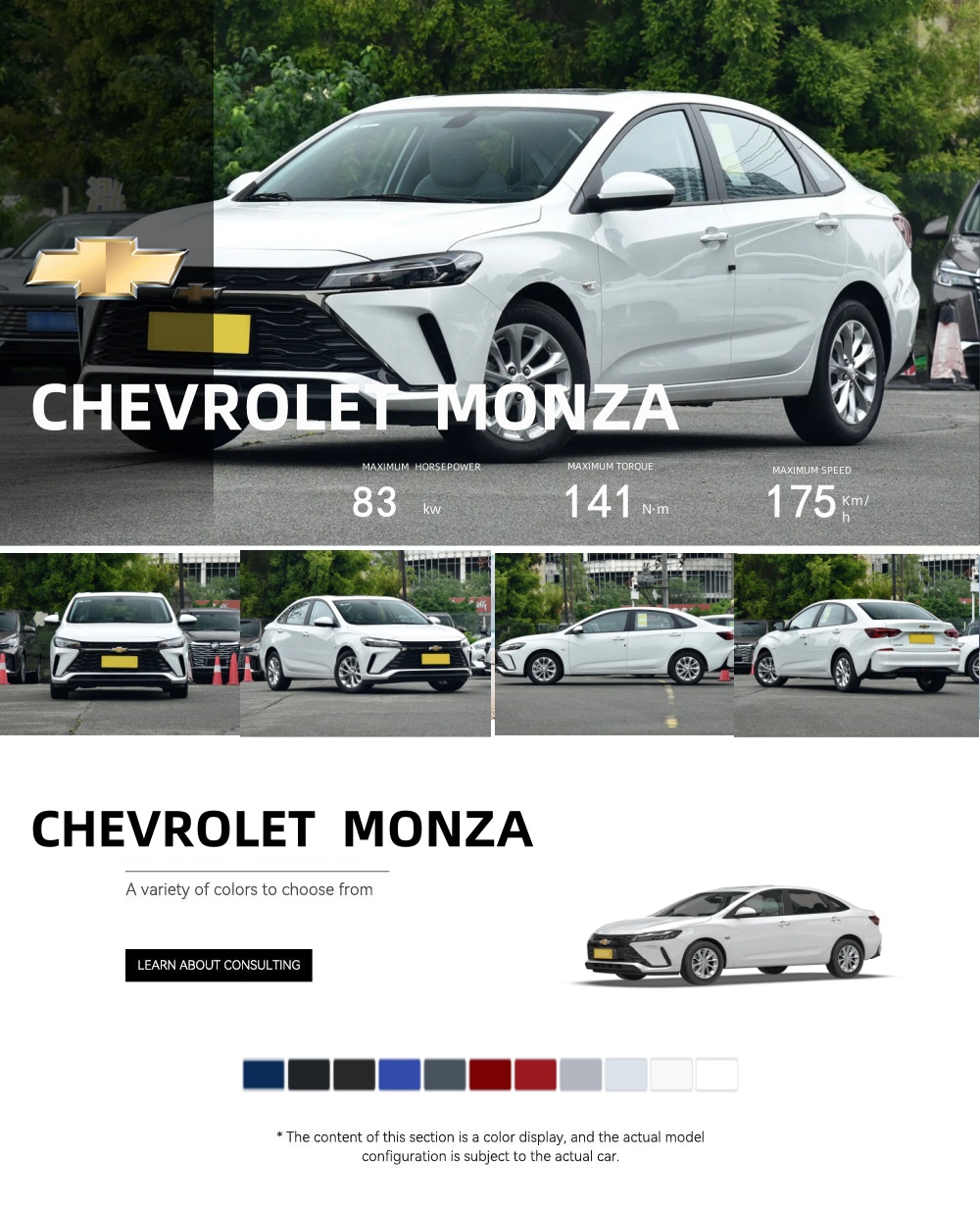 Chevrolet Monza Sedán 2WD 1.5L DCT 2024-2023, 113 CV, Automático Nuevo, China, Gasolina, Chevrolet Monza