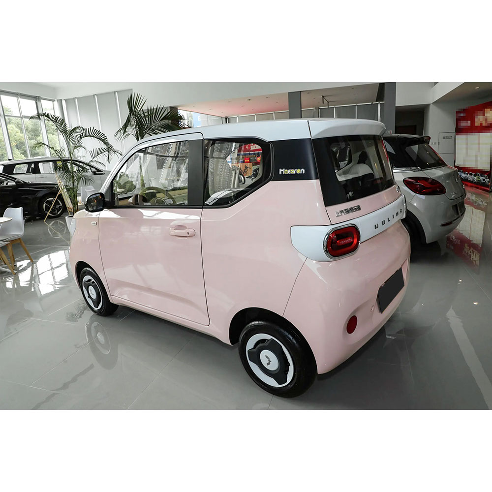 2024 2025 Nuevos coches Wuling Hongguang Mini Ev de largo alcance Batería de litio Vehículo inteligente Macaron Coche eléctrico de nueva energía