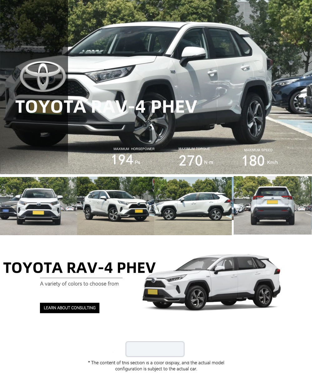 2025 New Car Toyo Ta Rav4  HOT Sale High Performance Bz4x highlander Gasoline Suv Best Selling Gas Car