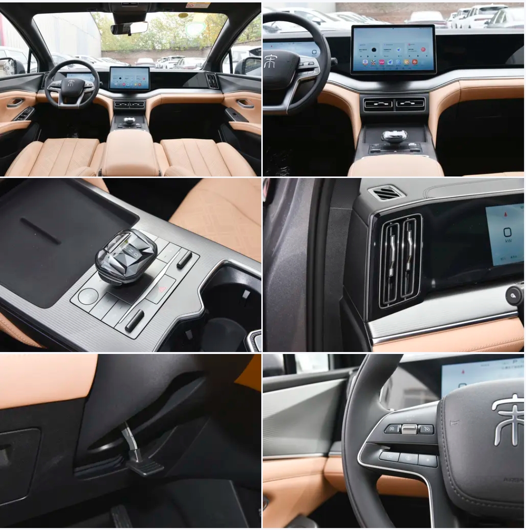 Byd Song L Dm SUV eléctrico Vehículo de nueva energía Byd Song L híbrido Song L Dmi Dm-i 2024 2025