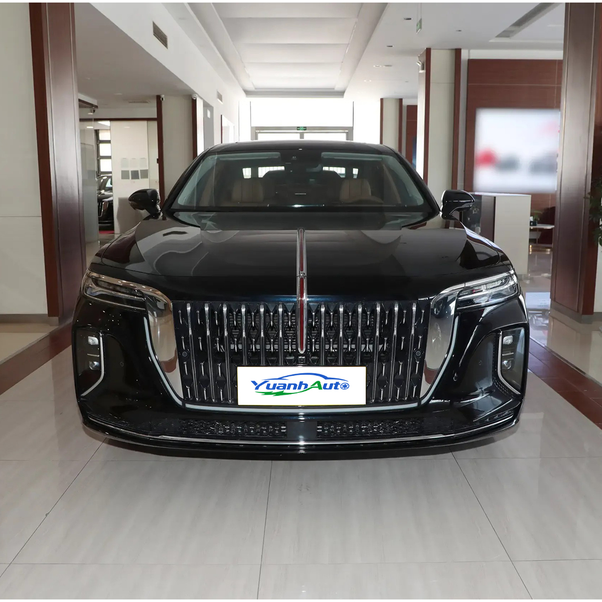 2025 New Car Hongqi H9 Hybrid Luxury Sedan 48v Light Mixing System Electric Fuel Hot Sale Hongqi 2.0T 252PS L4 Car Trade